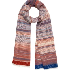 Femme Petrusse Echarpes, Foulards^Étole Horizons orange - 70x200 cm