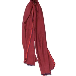 Étole Marius bordeaux - 70x210 cm-Petrusse Outlet
