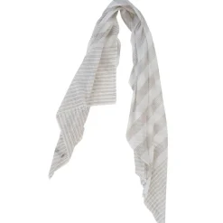 Femme Petrusse Echarpes, Foulards^Étole Nino en Coton beige - 75x200 cm