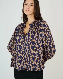 Femme See u Soon Tops Et Blouses^Top Agathe bleu