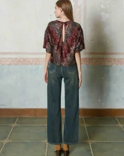 Femme See u Soon Tops Et Blouses^Top Alba bordeaux