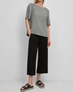 Femme Marc O'Polo Tops Et Blouses^Top ample en Lyocell fluide kaki grisé