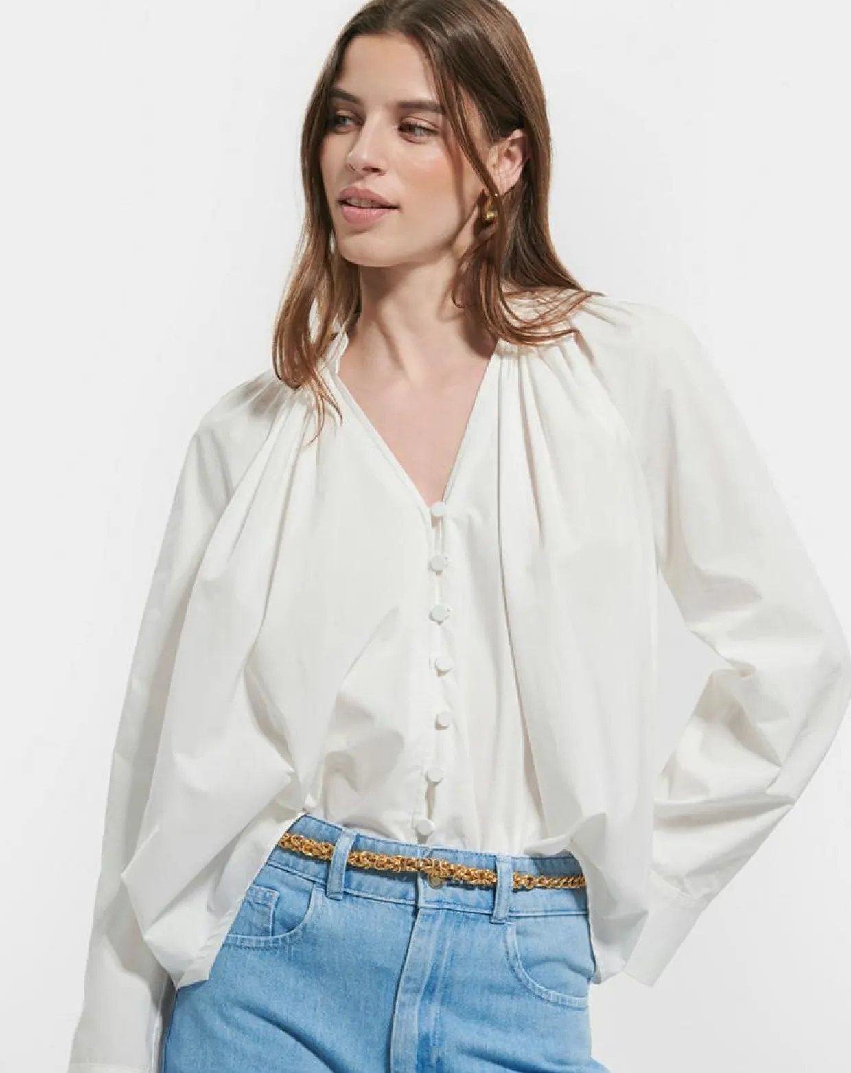 Top Baora ecru-Zapa New