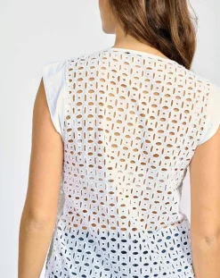 Top Bobbie blanc-Lauren Vidal Clearance