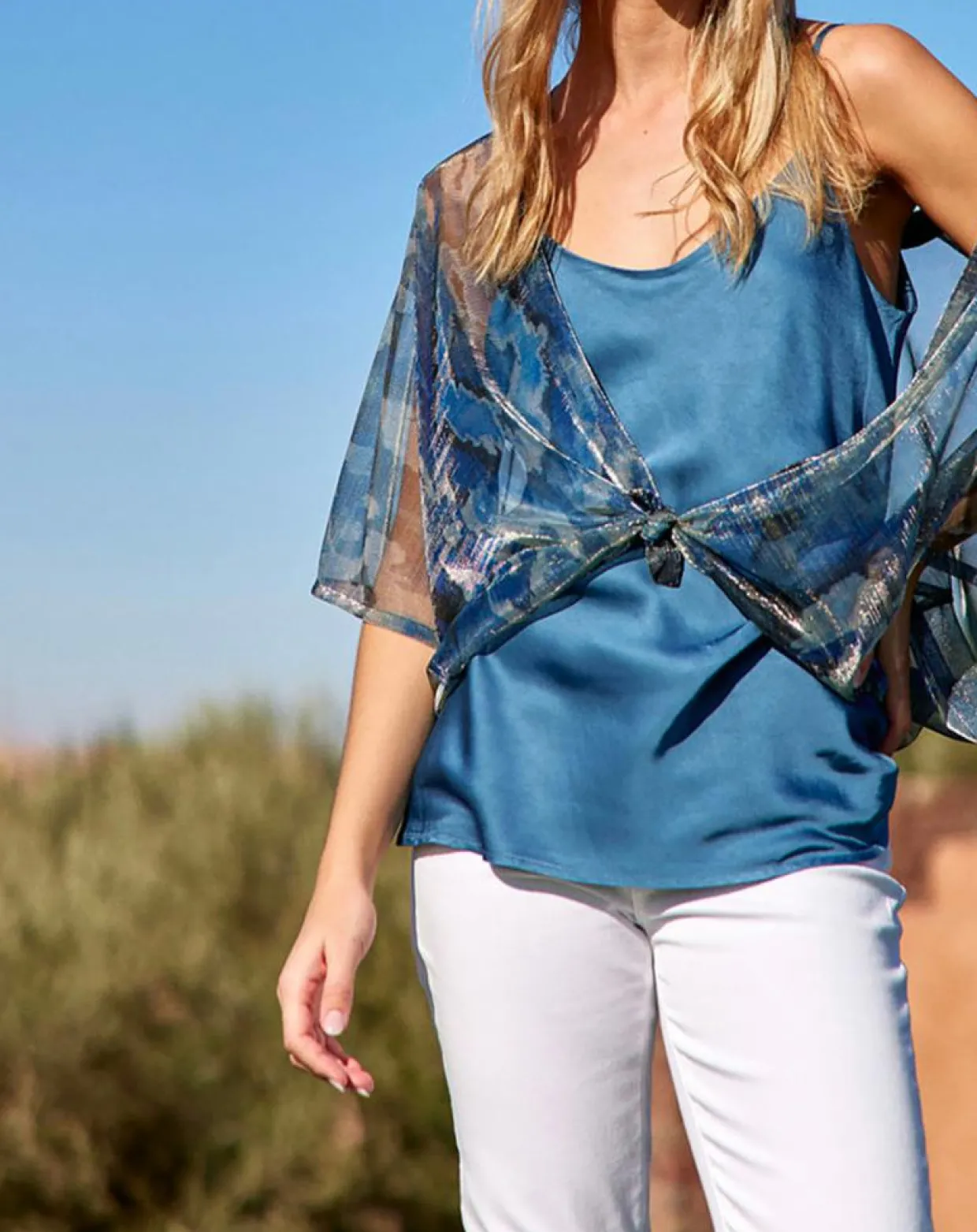 Femme Lauren Vidal Tops Et Blouses^Top Cindy indigo