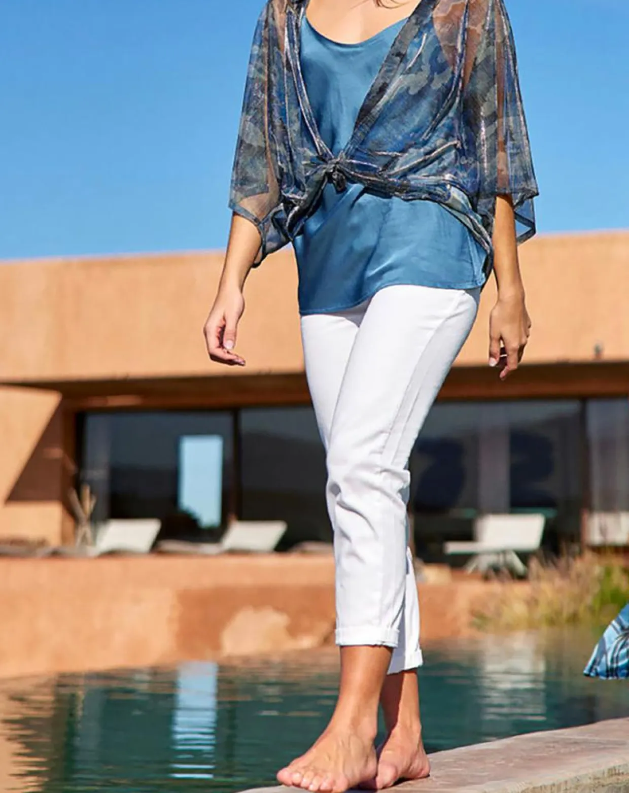 Femme Lauren Vidal Tops Et Blouses^Top Cindy indigo