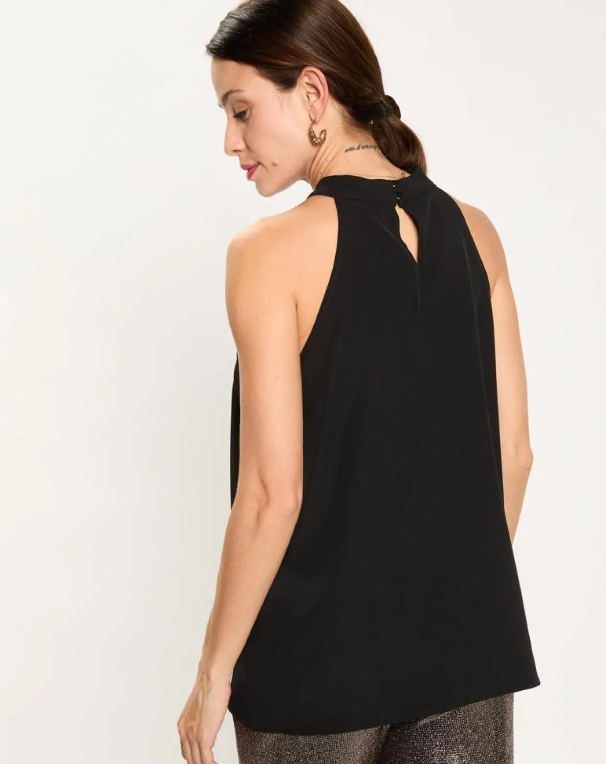 Top Colbie noir-Lauren Vidal New