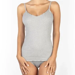 Top en coton gris-Mare Best