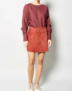 Femme Karl Marc John Tops Et Blouses^Top en Lin mélangé Flaubert terracotta