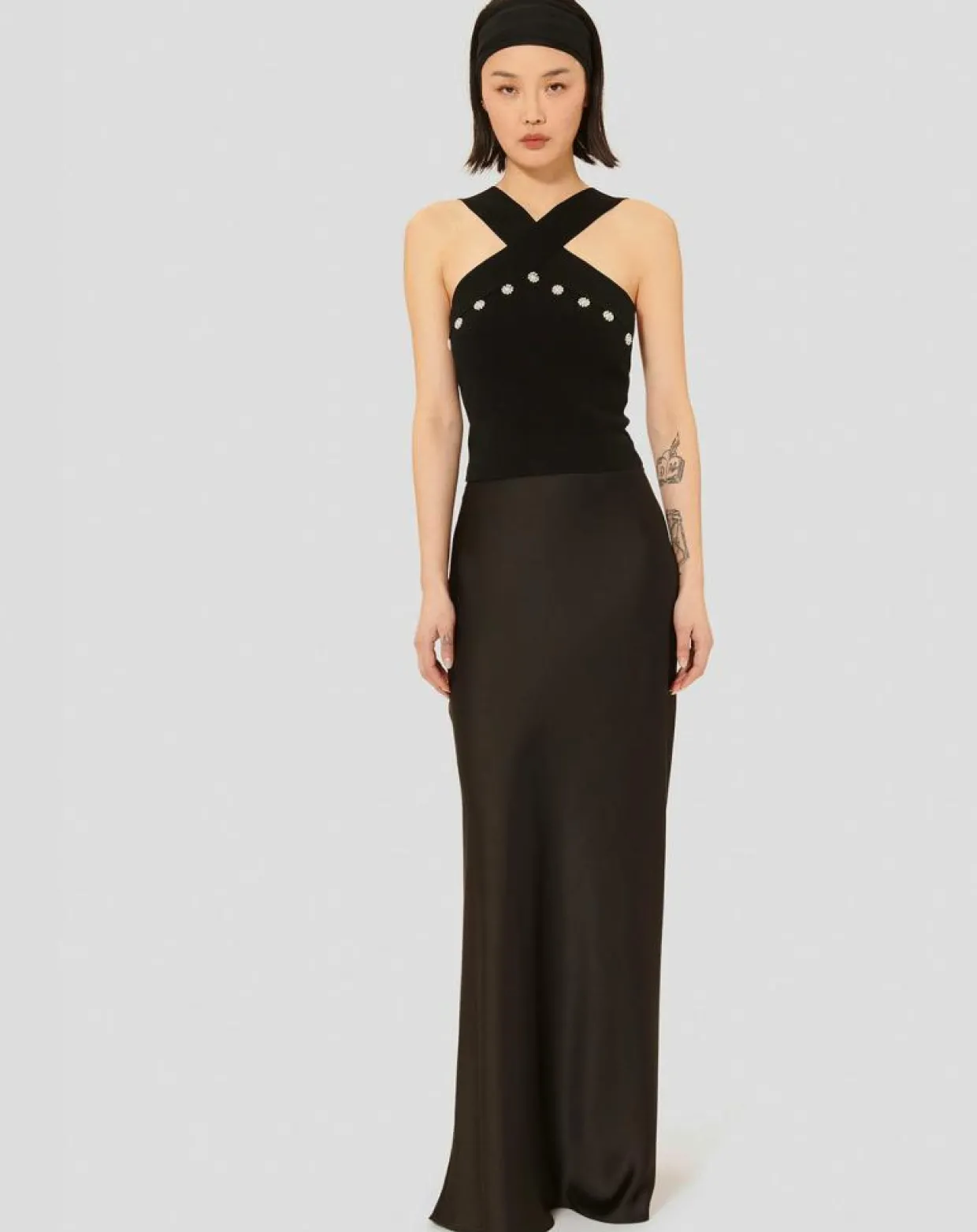 Top en maille Prana noir-Tara Jarmon