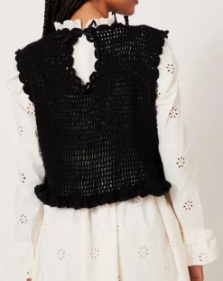 Femme Manoush Tops Et Blouses^Top en maille Twiggy noir