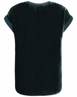 Femme Lauren Vidal Tops Et Blouses^Top en Velours Basal sauge