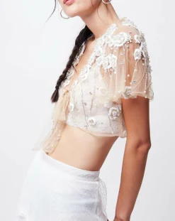 Femme John Galliano Tops Et Blouses^Top Gaya beige clair