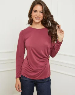 Top Lena bordeaux-L'Armoire de Suzette Clearance
