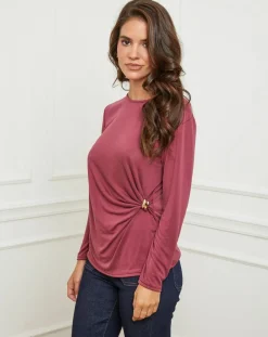 Top Lena bordeaux-L'Armoire de Suzette Clearance