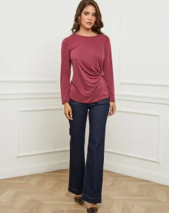 Top Lena bordeaux-L'Armoire de Suzette Clearance