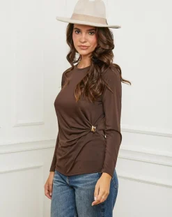 Femme L'Armoire de Suzette Pulls^Top Lena choco