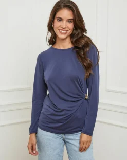 Femme L'Armoire de Suzette Pulls^Top Lena marine