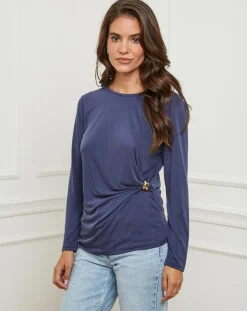 Femme L'Armoire de Suzette Pulls^Top Lena marine