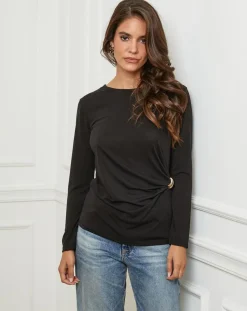 Top Lena noir-L'Armoire de Suzette Best