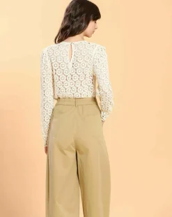 Femme The Korner Tops Et Blouses^Top Lucile crème