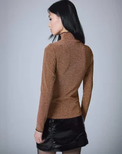 Top Lurex doré-Manoush Hot