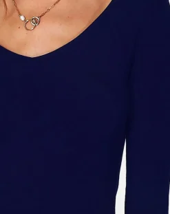 Top Mia bleu nuit-Assuili Hot