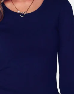 Femme Assuili Tops Et Blouses^Top Nisa bleu nuit