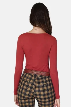Femme Assuili Tops Et Blouses^Top Nisa bois de rose