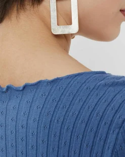 Top noori tie bleu-BDG by Urban Outfitters Sale