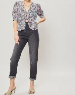 Femme Manoush Tops Et Blouses^Top Panthère bleu/rose