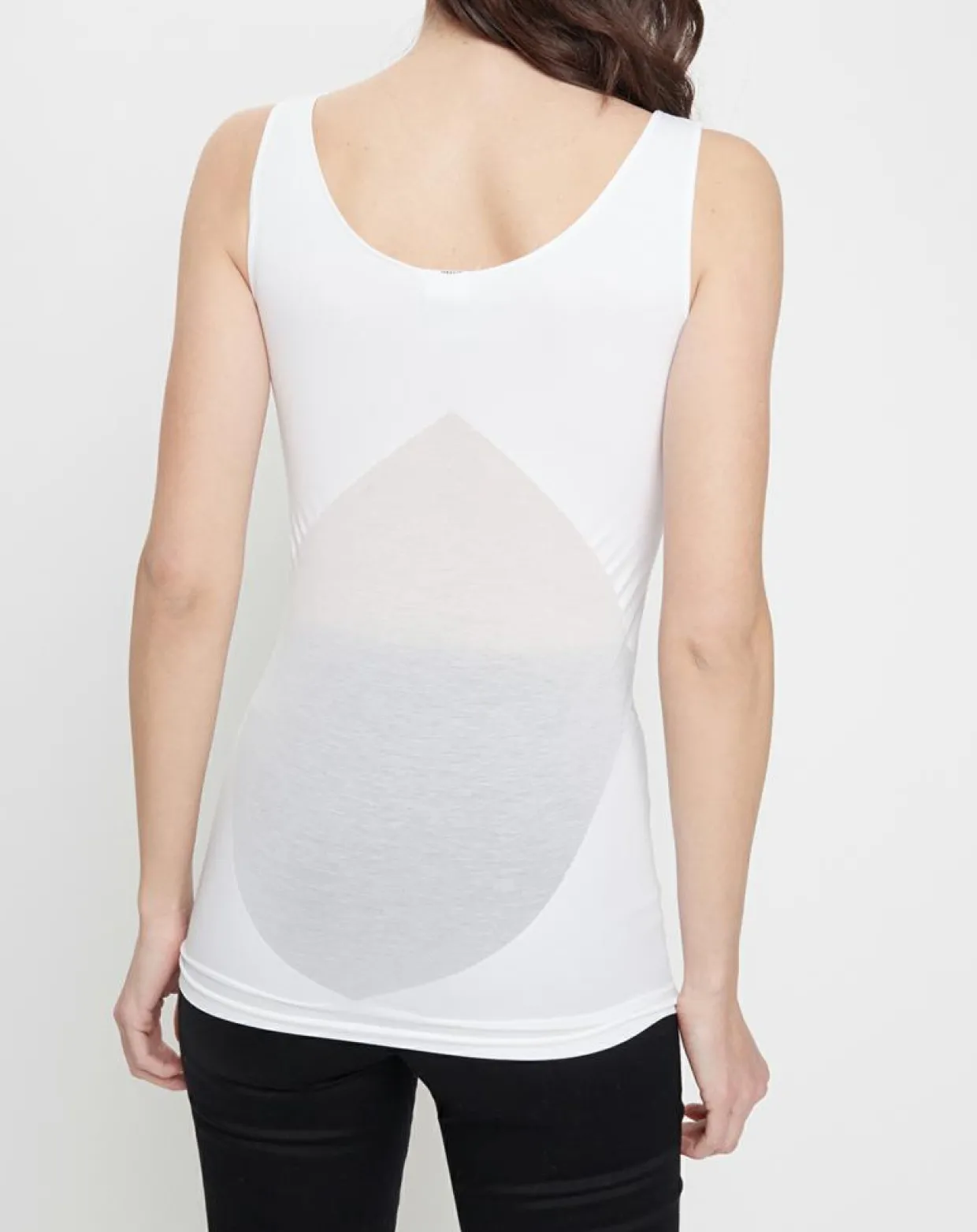 Top Rhomb blanc-Wolford Online