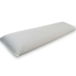 Traversin à Mémoire de forme BIO blanc - 135x35 cm-Novasom Online