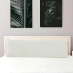 Traversin à Mémoire de forme BIO blanc - 135x35 cm-Novasom Online