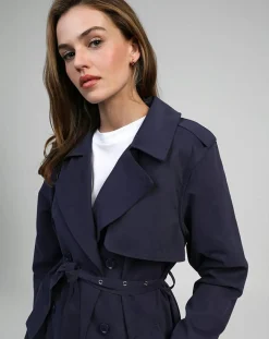 Trench Calie indigo-An'ge Sale