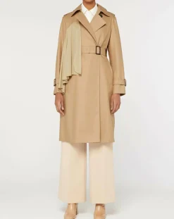 Femme MaxMara Weekend Manteaux^Trench Durante camel