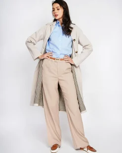 Femme Assuili Manteaux^Trench Léa beige