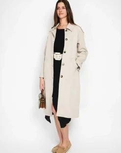 Femme Assuili Manteaux^Trench Léa beige