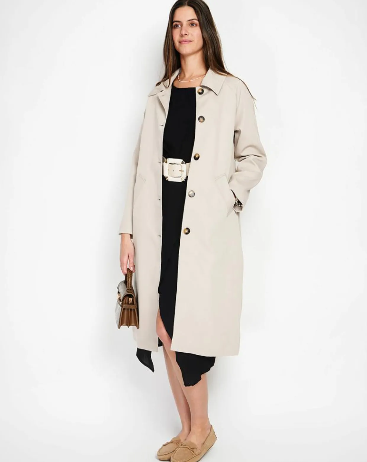 Femme Assuili Manteaux^Trench Léa beige