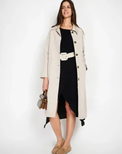 Femme Assuili Manteaux^Trench Léa beige