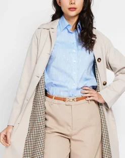 Femme Assuili Manteaux^Trench Léa beige