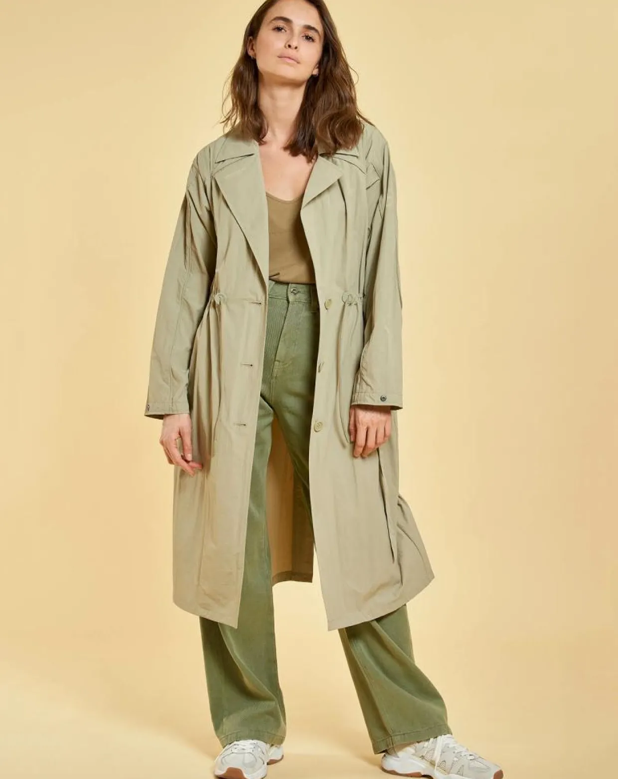 Trench Lilou sable-Gertrude + Gaston Sale