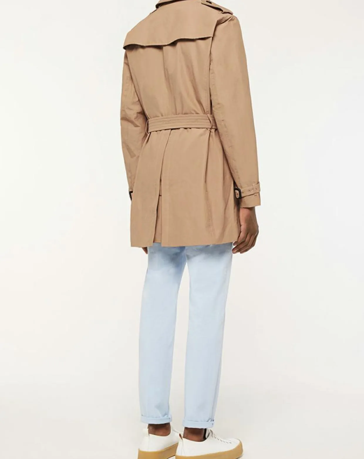 Homme Hackett London Manteaux^Trench mi-long beige foncé