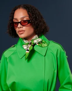 Trench-coat en Coton Biologique vert-Tara Jarmon Best
