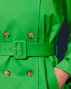 Trench-coat en Coton Biologique vert-Tara Jarmon Best