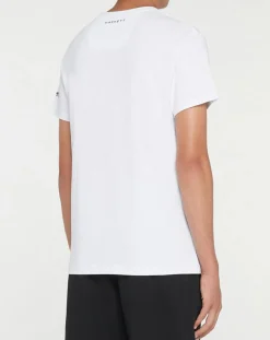 T-Shirt Aston Martin Racing Logo blanc-Hackett London Best