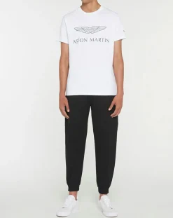 T-Shirt Aston Martin Racing Logo blanc-Hackett London Best