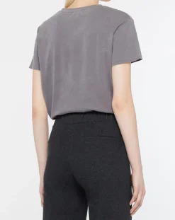 Femme Yerse T-Shirts^T-Shirt 100% Coton Bio Ana gris foncé