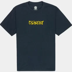 T-Shirt 100% Coton Bio Earth bleu marine-Element Best