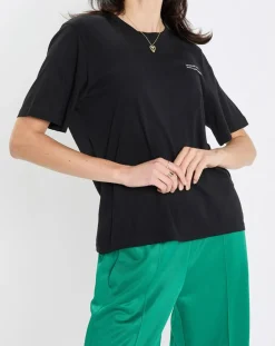 Femme Marc O'Polo T-Shirts^T-Shirt 100% Coton Bio imprimé nature noir